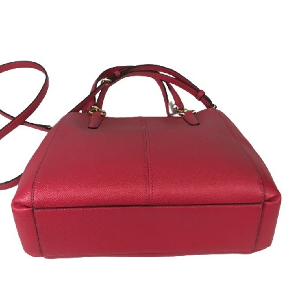 Coach F57847 Leather Minetta Crossbody Shoulder Bag Bright Pink Barbie Core $325 - Picture 12 of 16